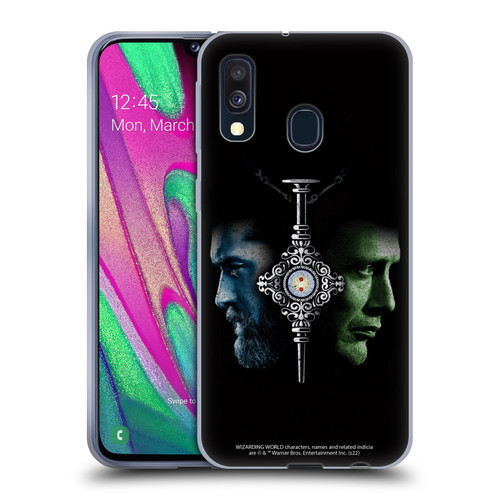 Fantastic Beasts: Secrets of Dumbledore Graphic Core Dumbledore And Grindelwald Soft Gel Case for Samsung Galaxy A40 (2019)