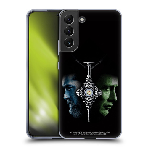 Fantastic Beasts: Secrets of Dumbledore Graphic Core Dumbledore And Grindelwald Soft Gel Case for Samsung Galaxy S22+ 5G