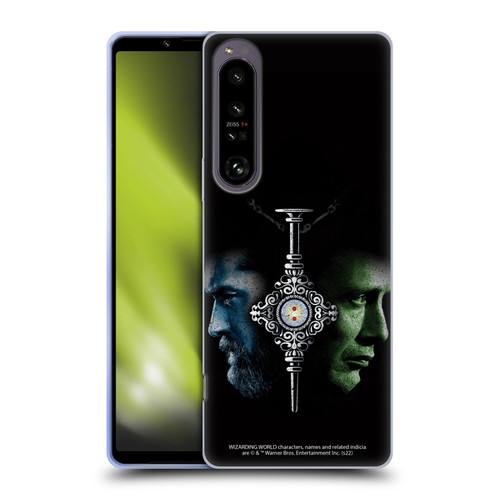 Fantastic Beasts: Secrets of Dumbledore Graphic Core Dumbledore And Grindelwald Soft Gel Case for Sony Xperia 1 IV