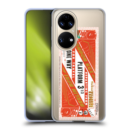 Fantastic Beasts: Secrets of Dumbledore Graphics Train Ticket Soft Gel Case for Huawei P50