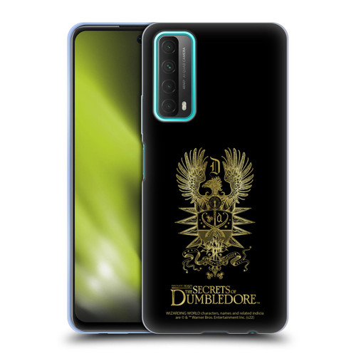 Fantastic Beasts: The Secrets of Dumbledore Graphics Dumbledore's Crest Soft Gel Case for Huawei P Smart (2021)