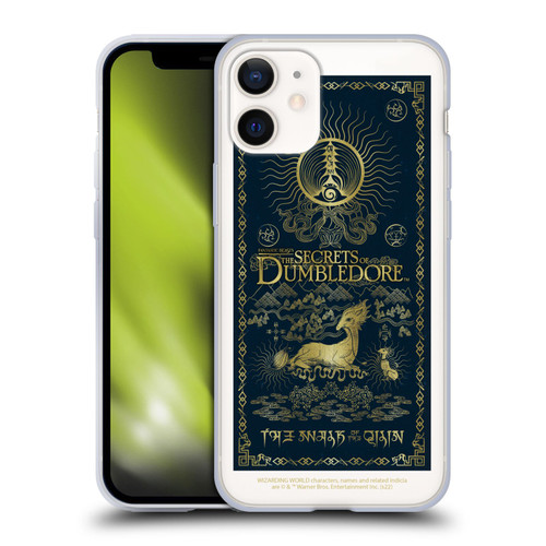 Fantastic Beasts: Secrets of Dumbledore Graphics Bhutan 2 Soft Gel Case for Apple iPhone 12 Mini