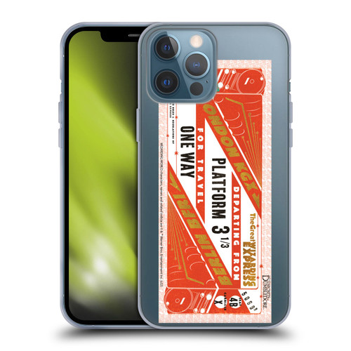 Fantastic Beasts: Secrets of Dumbledore Graphics Train Ticket Soft Gel Case for Apple iPhone 13 Pro Max
