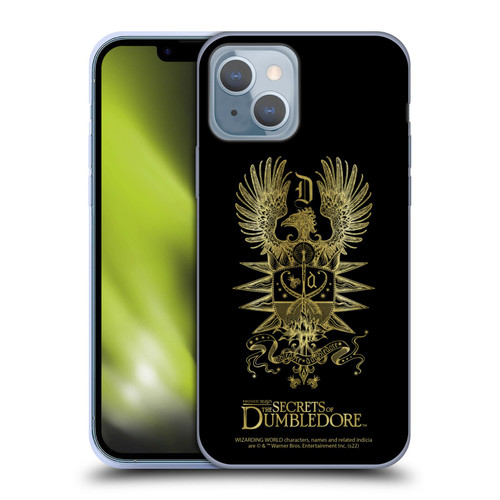 Fantastic Beasts: The Secrets of Dumbledore Graphics Dumbledore's Crest Soft Gel Case for Apple iPhone 14