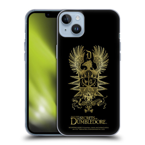 Fantastic Beasts: The Secrets of Dumbledore Graphics Dumbledore's Crest Soft Gel Case for Apple iPhone 14 Plus