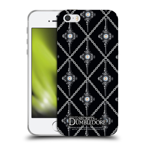 Fantastic Beasts: Secrets of Dumbledore Graphics Blood Troth Pattern Soft Gel Case for Apple iPhone 5 / 5s / iPhone SE 2016