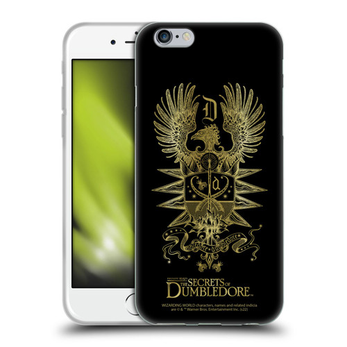 Fantastic Beasts: The Secrets of Dumbledore Graphics Dumbledore's Crest Soft Gel Case for Apple iPhone 6 / iPhone 6s