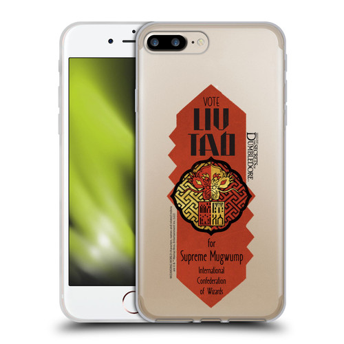 Fantastic Beasts: Secrets of Dumbledore Graphics Liu Tao Soft Gel Case for Apple iPhone 7 Plus / iPhone 8 Plus