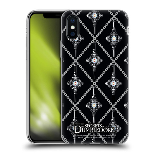 Fantastic Beasts: Secrets of Dumbledore Graphics Blood Troth Pattern Soft Gel Case for Apple iPhone X / iPhone XS