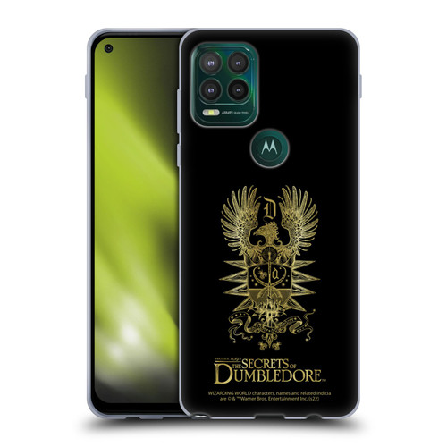 Fantastic Beasts: The Secrets of Dumbledore Graphics Dumbledore's Crest Soft Gel Case for Motorola Moto G Stylus 5G 2021