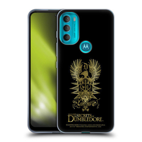 Fantastic Beasts: The Secrets of Dumbledore Graphics Dumbledore's Crest Soft Gel Case for Motorola Moto G71 5G