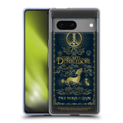 Fantastic Beasts: Secrets of Dumbledore Graphics Bhutan 2 Soft Gel Case for Google Pixel 7