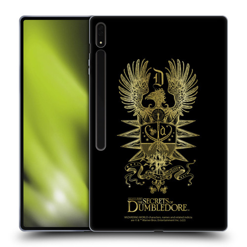Fantastic Beasts: The Secrets of Dumbledore Graphics Dumbledore's Crest Soft Gel Case for Samsung Galaxy Tab S8 Ultra