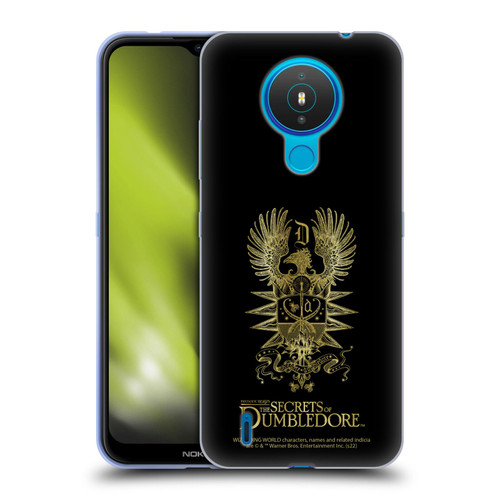 Fantastic Beasts: The Secrets of Dumbledore Graphics Dumbledore's Crest Soft Gel Case for Nokia 1.4