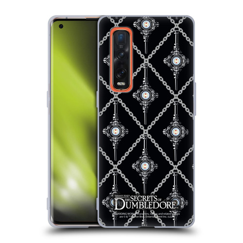 Fantastic Beasts: Secrets of Dumbledore Graphics Blood Troth Pattern Soft Gel Case for OPPO Find X2 Pro 5G