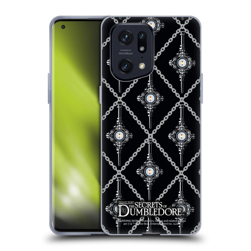 Fantastic Beasts: Secrets of Dumbledore Graphics Blood Troth Pattern Soft Gel Case for OPPO Find X5 Pro