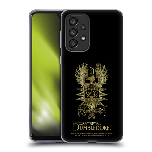 Fantastic Beasts: The Secrets of Dumbledore Graphics Dumbledore's Crest Soft Gel Case for Samsung Galaxy A33 5G (2022)