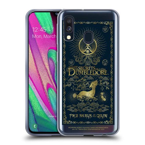 Fantastic Beasts: Secrets of Dumbledore Graphics Bhutan 2 Soft Gel Case for Samsung Galaxy A40 (2019)