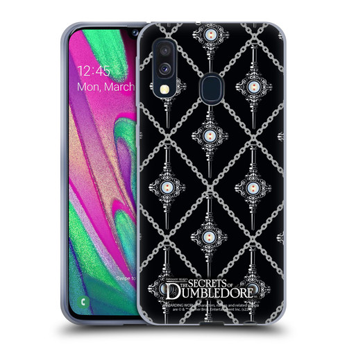 Fantastic Beasts: Secrets of Dumbledore Graphics Blood Troth Pattern Soft Gel Case for Samsung Galaxy A40 (2019)