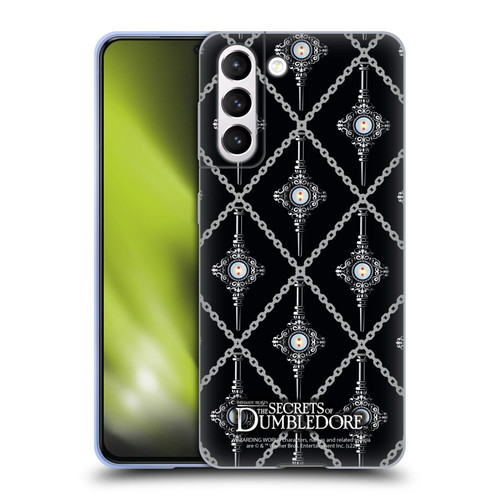 Fantastic Beasts: Secrets of Dumbledore Graphics Blood Troth Pattern Soft Gel Case for Samsung Galaxy S21 5G
