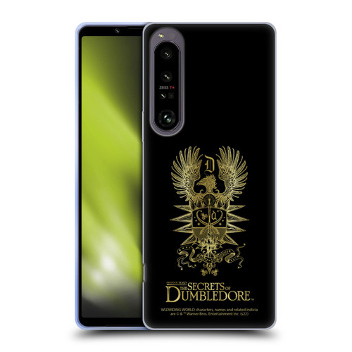 Fantastic Beasts: The Secrets of Dumbledore Graphics Dumbledore's Crest Soft Gel Case for Sony Xperia 1 IV