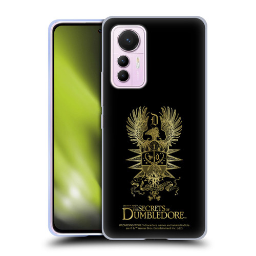 Fantastic Beasts: The Secrets of Dumbledore Graphics Dumbledore's Crest Soft Gel Case for Xiaomi 12 Lite