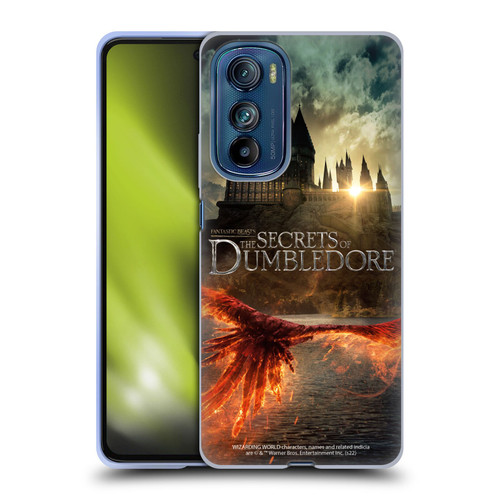 Fantastic Beasts: Secrets of Dumbledore Key Art Poster Soft Gel Case for Motorola Edge 30