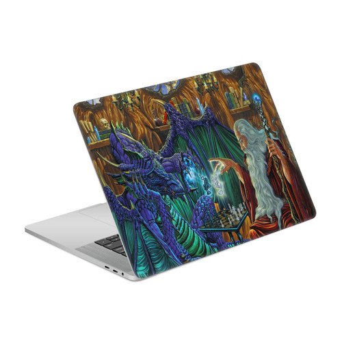 Ed Beard Jr Dragons Wizard Friendship Vinyl Sticker Skin Decal Cover for Apple MacBook Pro 15.4" A1707/A1990