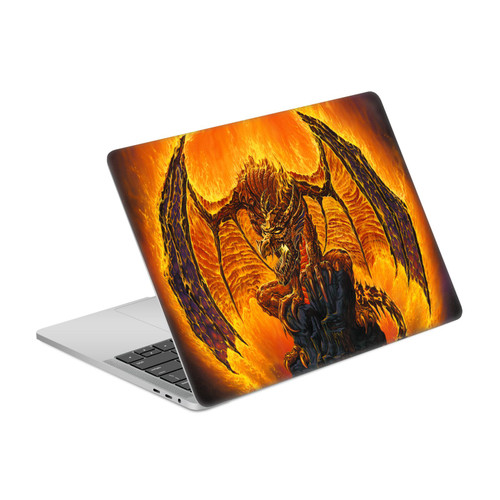 Ed Beard Jr Dragons Harbinger Of Fire Vinyl Sticker Skin Decal Cover for Apple MacBook Pro 13" A2338