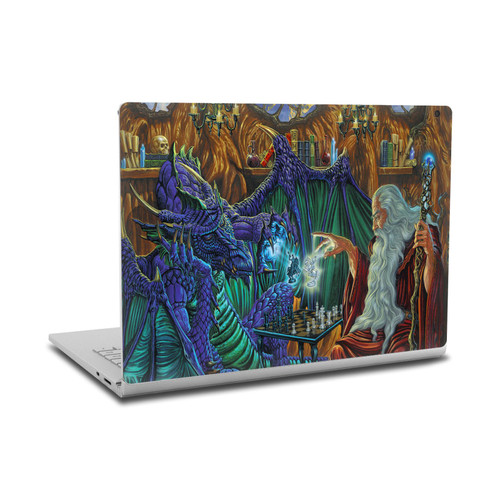 Ed Beard Jr Dragons Wizard Friendship Vinyl Sticker Skin Decal Cover for Microsoft Surface Book 2