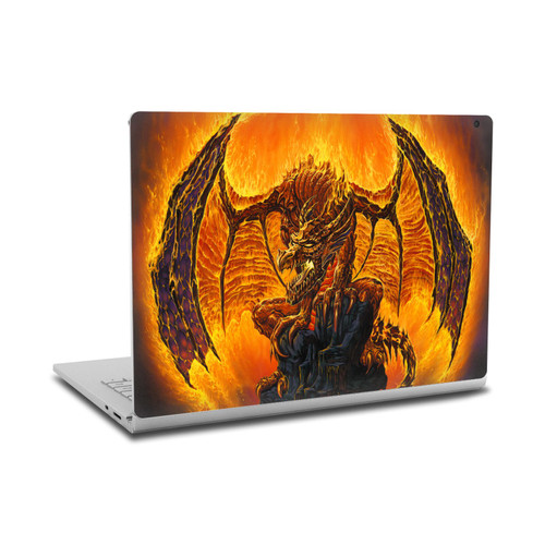 Ed Beard Jr Dragons Harbinger Of Fire Vinyl Sticker Skin Decal Cover for Microsoft Surface Book 2