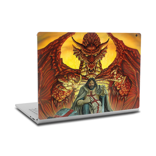 Ed Beard Jr Dragons Knight Templar Friendship Vinyl Sticker Skin Decal Cover for Microsoft Surface Book 2