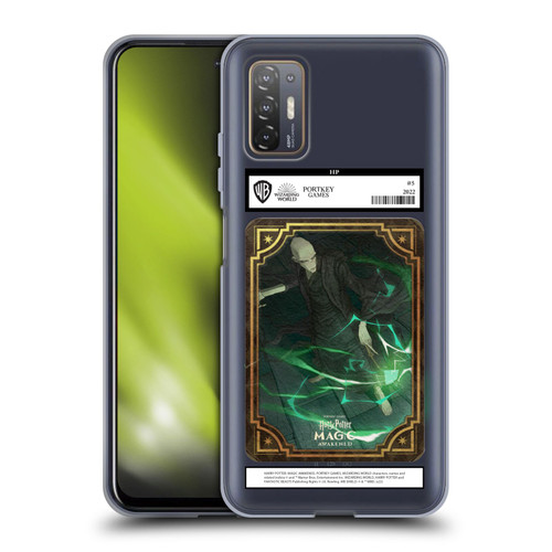 Harry Potter: Magic Awakened Characters Voldemort Card Soft Gel Case for HTC Desire 21 Pro 5G