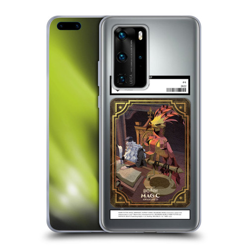 Harry Potter: Magic Awakened Characters Dumbledore Card Soft Gel Case for Huawei P40 Pro / P40 Pro Plus 5G