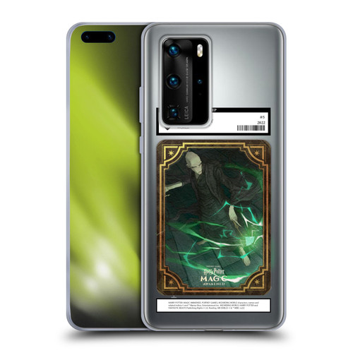 Harry Potter: Magic Awakened Characters Voldemort Card Soft Gel Case for Huawei P40 Pro / P40 Pro Plus 5G