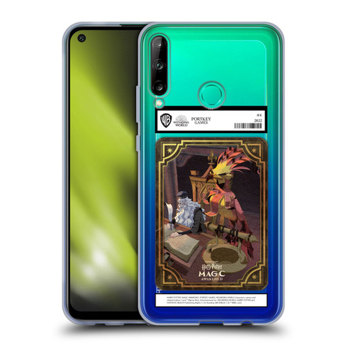 Harry Potter: Magic Awakened Characters Dumbledore Card Soft Gel Case for Huawei P40 lite E