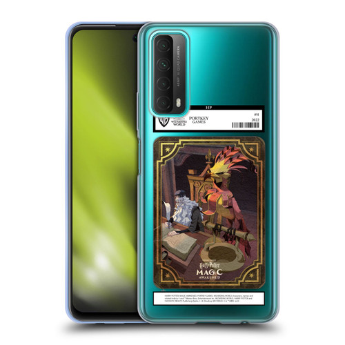 Harry Potter: Magic Awakened Characters Dumbledore Card Soft Gel Case for Huawei P Smart (2021)