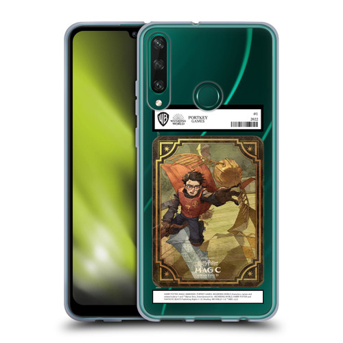 Harry Potter: Magic Awakened Characters Harry Potter Card Soft Gel Case for Huawei Y6p