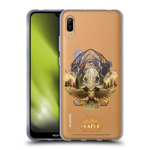 Harry Potter: Magic Awakened Characters Dumbledore Soft Gel Case for Huawei Y6 Pro (2019)