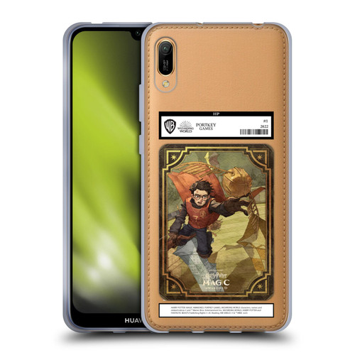 Harry Potter: Magic Awakened Characters Harry Potter Card Soft Gel Case for Huawei Y6 Pro (2019)
