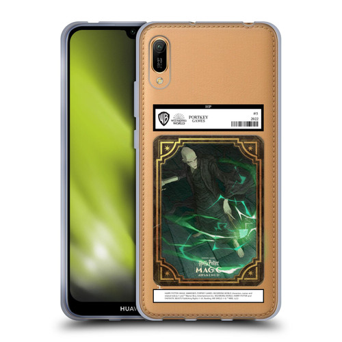 Harry Potter: Magic Awakened Characters Voldemort Card Soft Gel Case for Huawei Y6 Pro (2019)
