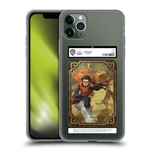 Harry Potter: Magic Awakened Characters Harry Potter Card Soft Gel Case for Apple iPhone 11 Pro Max