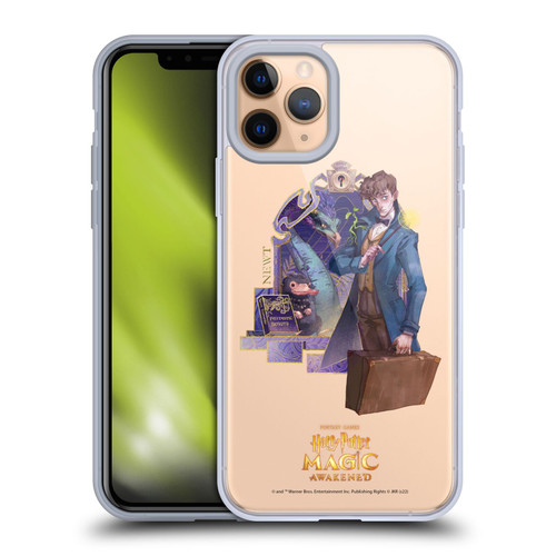 Harry Potter: Magic Awakened Characters Newt Soft Gel Case for Apple iPhone 11 Pro