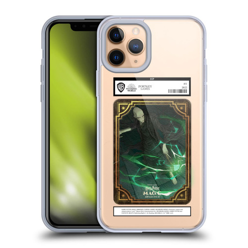 Harry Potter: Magic Awakened Characters Voldemort Card Soft Gel Case for Apple iPhone 11 Pro