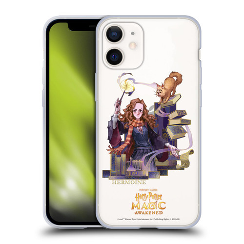 Harry Potter: Magic Awakened Characters Hermione Soft Gel Case for Apple iPhone 12 Mini