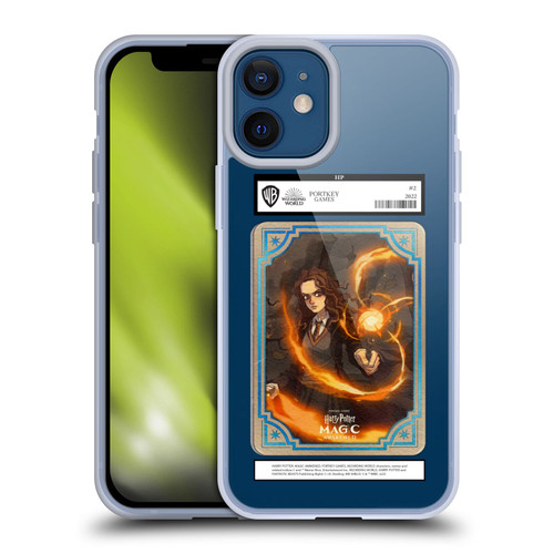Harry Potter: Magic Awakened Characters Hermione Card Soft Gel Case for Apple iPhone 12 Mini
