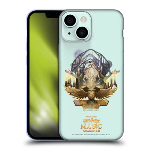 Harry Potter: Magic Awakened Characters Dumbledore Soft Gel Case for Apple iPhone 13 Mini