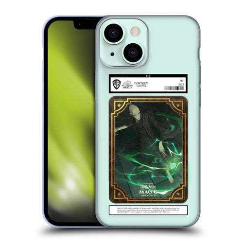 Harry Potter: Magic Awakened Characters Voldemort Card Soft Gel Case for Apple iPhone 13 Mini