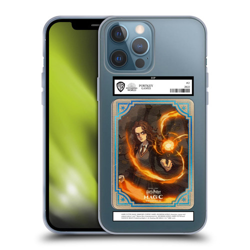 Harry Potter: Magic Awakened Characters Hermione Card Soft Gel Case for Apple iPhone 13 Pro Max