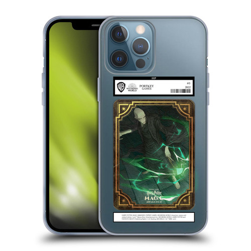 Harry Potter: Magic Awakened Characters Voldemort Card Soft Gel Case for Apple iPhone 13 Pro Max